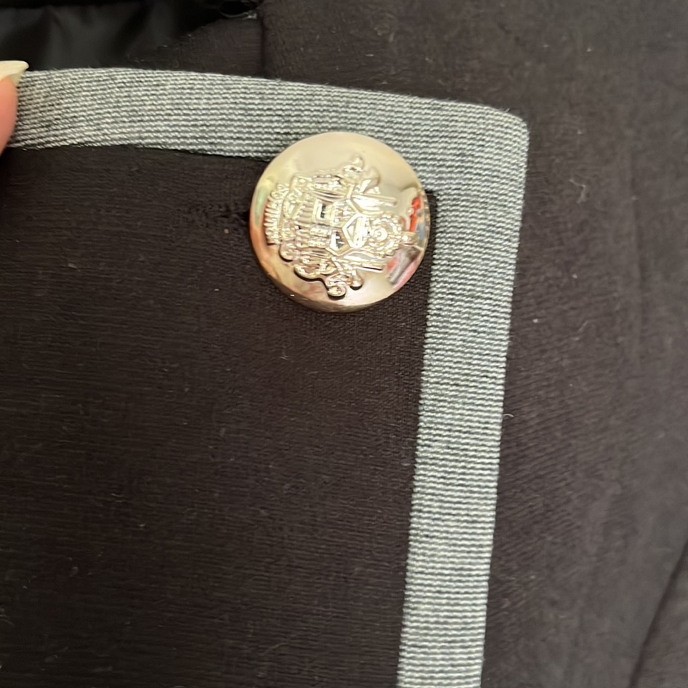 Vintage runway military style jacket - Picture 4 of 4